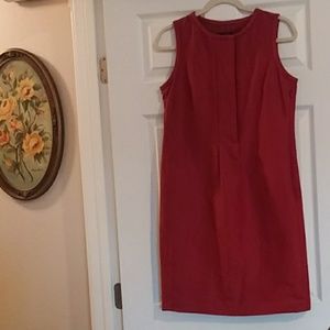 Talbots Dark Red Dress
